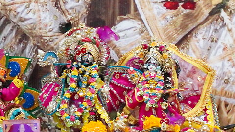 Radha Madhava Vighra Sthapna at Ashok Apartment Garden by Laadu Gopal Club