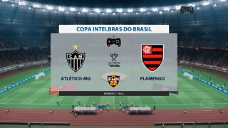 Copa Do brasil 2022 - Atlético MG x Flamengo | Oitavas de finais (IDA) | FIFA 22 SIMULAÇÃO