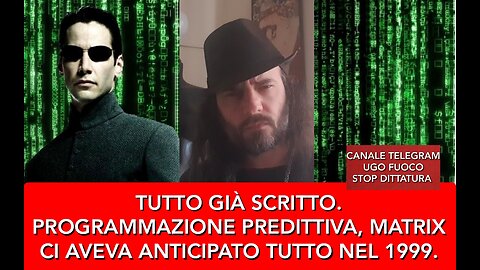 SAPEVANO TUTTO. LA PROGRAMMAZIONE PREDITTIVA DI MATRIX ANTICIPÒ TUTTO NEL 1999