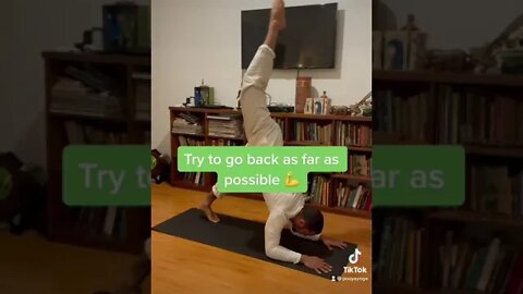 How To Train For Scorpion Pose(Advanced) 💪