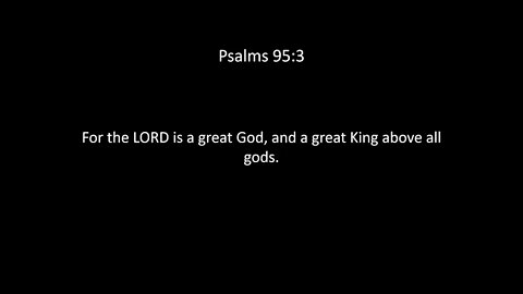 Psalms Chapter 95