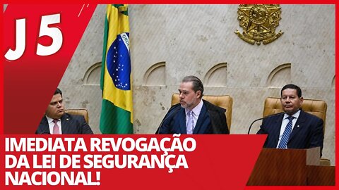 Imediata revogação da Lei de Segurança Nacional! - Jornal das 5 nº 163 - 19/03/21