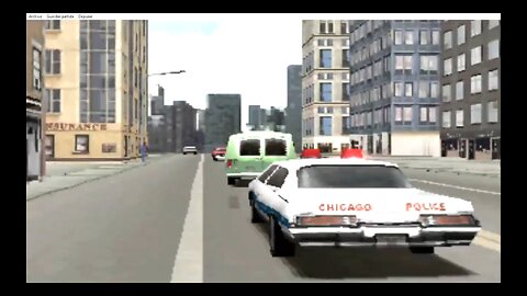 High-speed chase of a van in Chicago in Driver 2 - part 4