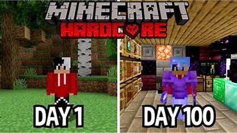 I Survived 100 Days Of Hardcore Minecraft!