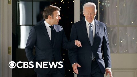 Biden hosts France's Macron following fallout from U.S.-Australia submarine deal