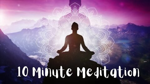 10 Minutes Meditation Music | Meditation music relax mind body, Positive Energy, Anxiety #trm