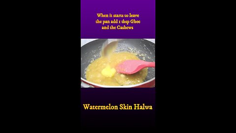 watermelon skin ka halwa recipe