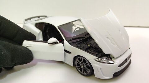 Unboxing Jaguar xkr s | 1:24 scale | Super Realistic diecast model 😍