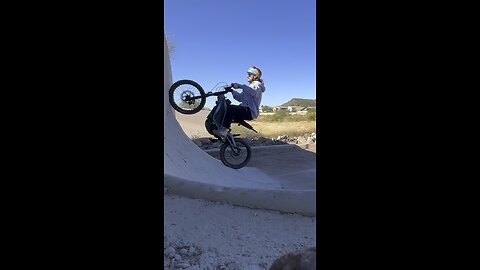 Fun on my e bike