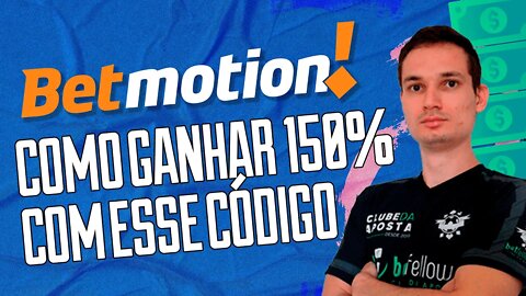 Betmotion BÔNUS DE 150 Como Utilizar CÓDIGO PROMOCIONAL