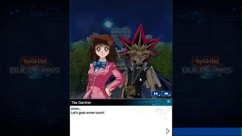 YuGiOh Duel Links - Tea Gardner Dating with Yami Yugi who lost memory