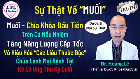 MUỐI TĂNG NĂNG LƯỢNG CẤP TỐC (SỰ THẬT TRỌN VẸN VỀ MUỐI)