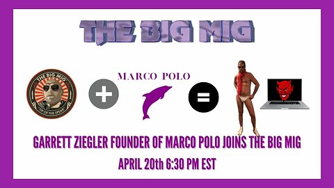 GARRETT ZIEGLER FOUNDER OF MARCO POLO DROPPING BOMBS