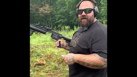 Amazon steel target review that turned into a grenade launcher review!