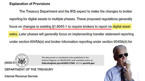 Biden proposes new Crypto Tax Reporting Rules after Attempt at Taxing Bitcoin Miners Failed! 🪙📜