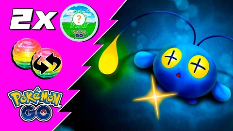 CHINCHOU SHINY! Hora do Holofote! SPOTILIGHT! Dobro doces ao TRANSFERIR Pokémon