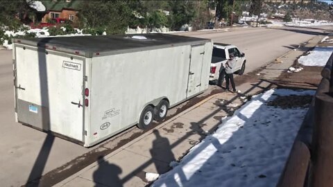 Trailer with belongings stolen from family days after moving to Colorado