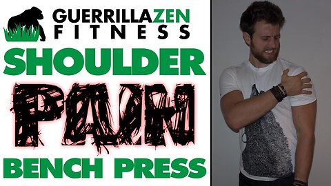 Shoulder Pain Bench Press | Relief Technique