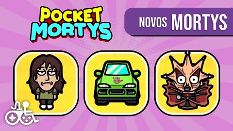 O MORTY VIROU um CARRO no Pocket Mortys ?! NOVOS MORTYS do EPISÓDIO 5 da 5ª Temporada #shorts