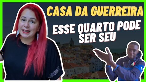 TOUR QUARTO DE CASAL EM PORTUGAL | Casa da Guerreira | @Negritinh Pelo Mundo