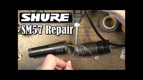 Shure SM57 Mic REPAIR & How to Spot a FAKE