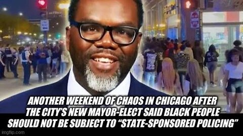 DELUSIONAL CHICAGO MAYOR BRANDON JOHNSON GOES FULL WORD SALAD TRYING EXPLAIN WOKE CRIME PLAN! 12-22