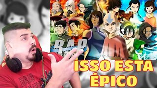 REACT ♪ RAP - OS DOMINADORES「 Avatar - Aang e Korra 」ESPECIAL 1 - Hikaru Beats - MELHOR DO MUNDO