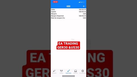 EA TRADING FOREX US30 AND GER30