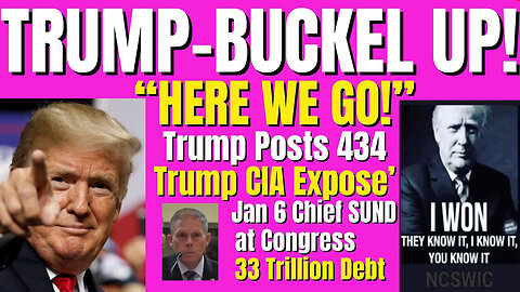 Trump Buckle Up! Expose CIA! Capitol Police Chief Sund Testimony Sept 22