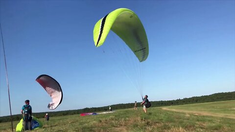 Master the bunny hill before flying PPG Paramotor skills