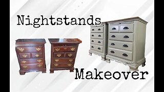 NIGHTSTANDS MAKEOVER| NIGHTSTANDS REMODEL