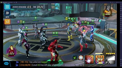 MSF War Practice: Kestrel Armor vs Uncanny X-Men