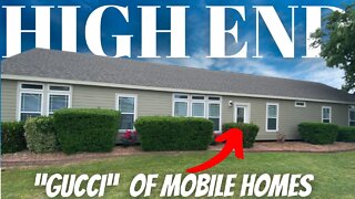 The “GUCCI” of MOBILE HOMES (Exceptional Layout) Dazzling Custom Modular Home Tour