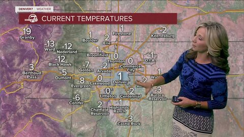 Arctic air mass takes over Colorado