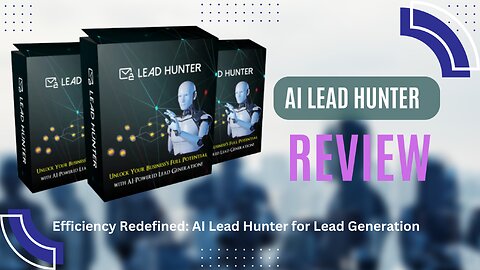 Efficiency Redefined: AI Lead Hunter for Lead Generation