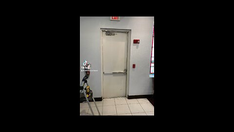 Commercial side entry door repair in #pompanobeach, #Florida.