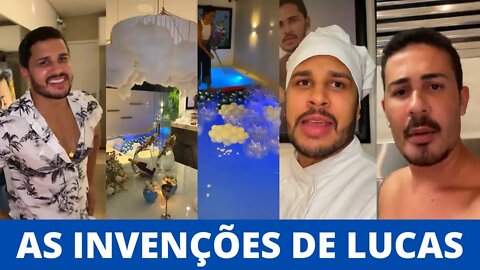 LUCAS PREPAROU UM JANTAR E COLOCOU UMA COROA DE FLORES NA MESA CARLINHOS PERGUNTOU DE QUAL CEMITÉRIO