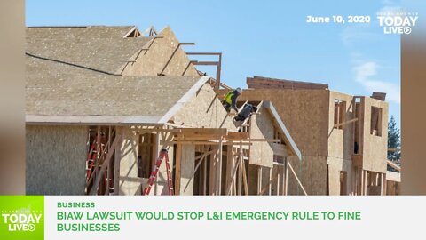 BIAW lawsuit would stop L&I emergency rule to fine businesses