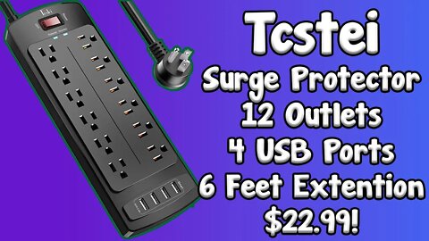 TcSki Power Strip Surge Protector Unboxing & Review Compared To Other Surge Protectors