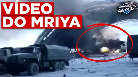 FINALMENTE VEJA o vídeo do Antonov 225 Mriya destruído