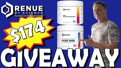 $174 MEGA Longevity GIVEAWAY | RENUE by SCIENCE