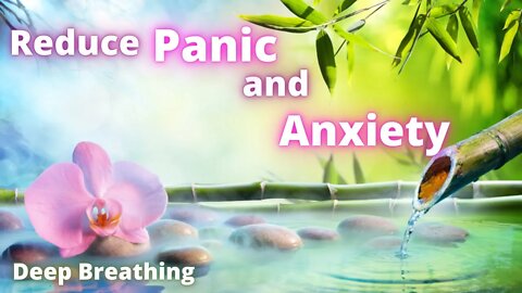 5 minute Breathing Exercises to Stop a Panic Attack: Deep Breathing for Anxiety Relief.