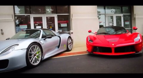 Millions of Dollars Worth of Supercars & Hypercars Take Over The Ohio State Stadium !