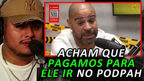 IGÃO E MITICO SOBRE LIVE COM O ADRIANO IMPERADOR (PERDIDOS NA GRINGA - Podpah #440) FlowPah Cortes