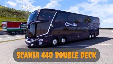 VIAGEM BH PARA TRÊS MARIAS - ETS2 - SCANIA DOUBLE DECK 440