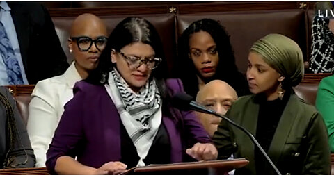 Rashida Tlaib Breaks Down In Tears on House Floor