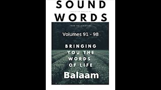 Sound Words, Balaam