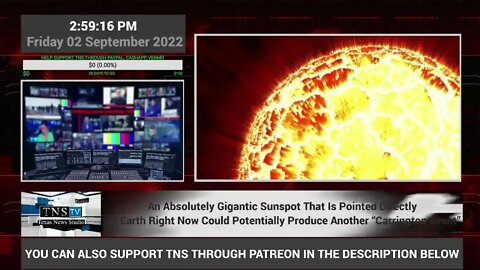 An Absolutely Gigantic Sunspot That Is Pointed Directly At Earth Right Now