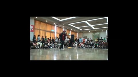 SEMIFINAL BBOY SHIBATA(ファンク フォッカーズCREW/Funk Fockers Crew) JAPAN B-SHOW vol.23 TOPROCK CONTEST