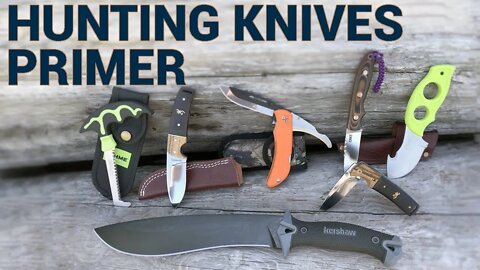 A Primer on Hunting Knives for New Hunters